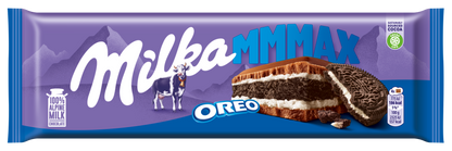 Šokoladas MILKA Oreo, pieniškas, 300 g