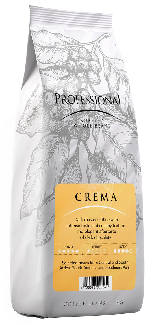 Kavos pupelės PROFESSIONAL CREMA, 1 kg