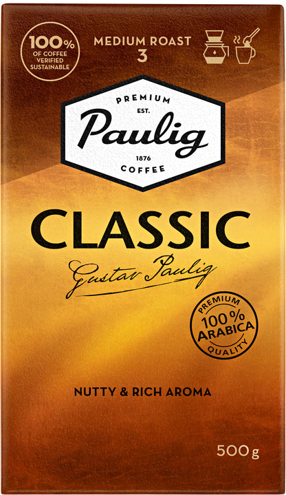 Coffee PAULIG Classic, ground, 500 g