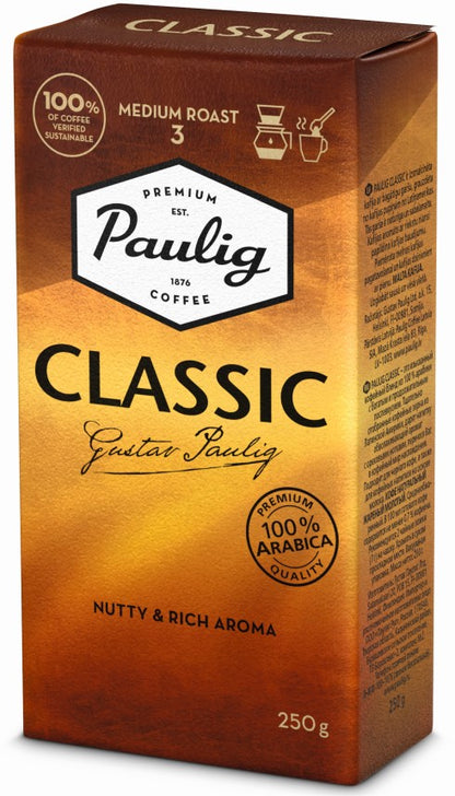 Coffee PAULIG CLASSIC, ground, 250 g