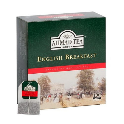 Black tea AHMAD ENGLISH BREAKFAST, in bags, 100 pcs x 2 g