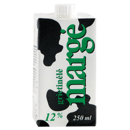 Cream Margė 12% 250ml