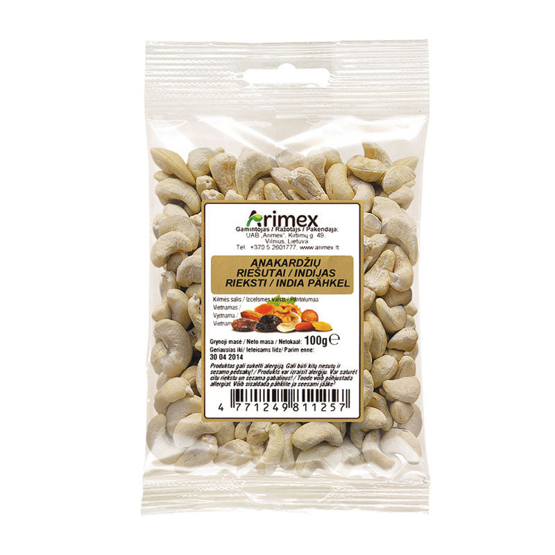 Cashews ARIMEX, 100 g