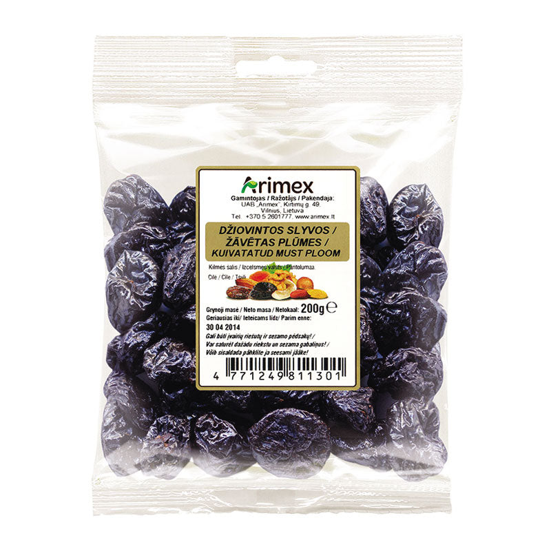 Dried plums ARIMEX Ashlock, 200 g