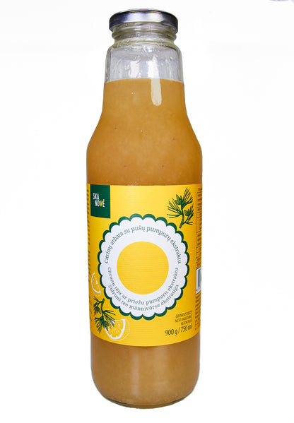 Lemon tea with pine buds SKANOVĖ, 900 g / 750 ml