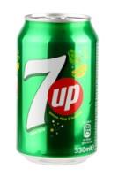 Carbonated drink 7UP, 0.33 l, can D
