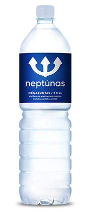 Mineralinis vanduo NEPTŪNAS, negazuotas, 1,5 l, PET D