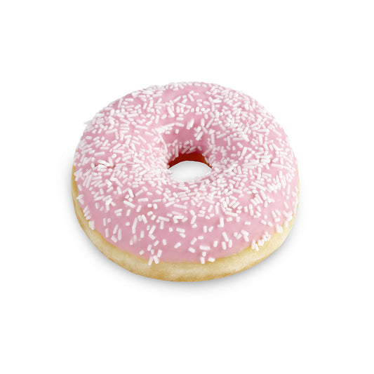 Donut DOTS, with pink glaze, American, frozen, 60 g