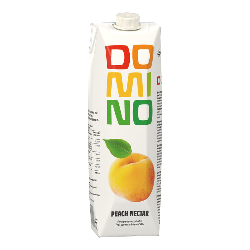 Peach nectar DOMINO, 1 L