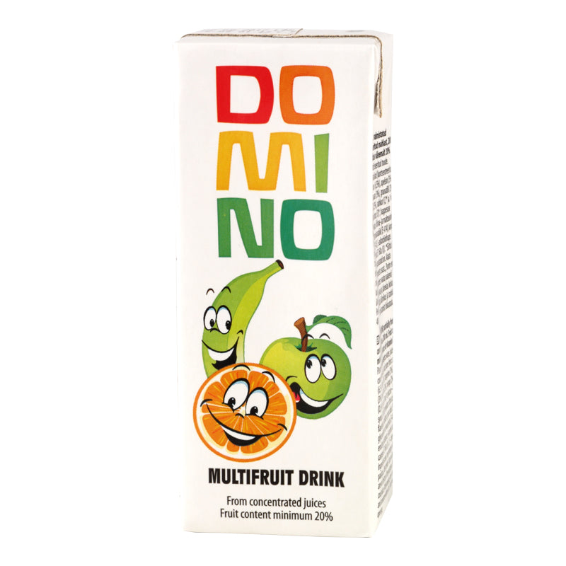 Mixed fruit juice DOMINO, 200 ml