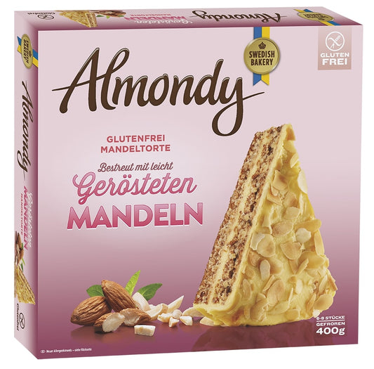 Šaldytas migdolinis pyragas ALMONDY, 400 g