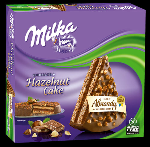 Šaldytas pyragas MILKA Hazelnut, 400 g