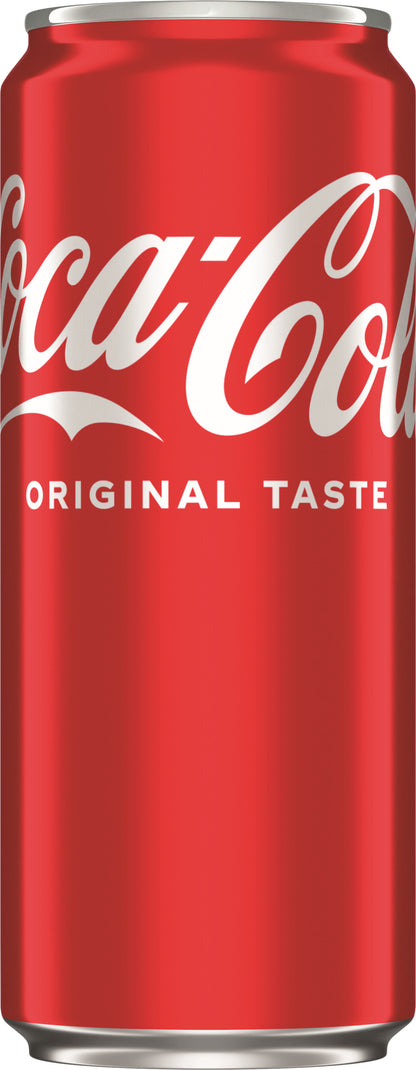 Gazuotas gaivusis gėrimas COCA COLA, 0,33 l, skardinė D