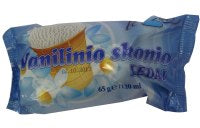 Vanilla ice cream LE2KAS, in a waffle cup, 5%, 120 ml/65 g