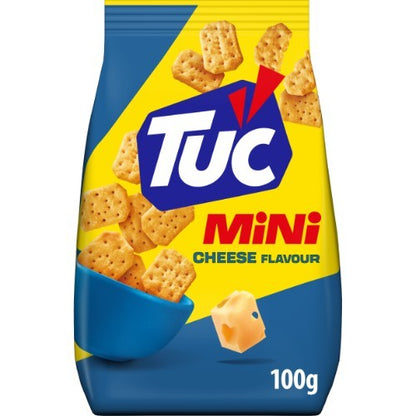 Crackers TUC Mini, with cheese, 100 g