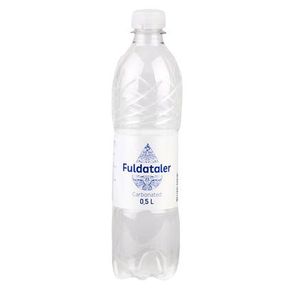 Stalo vanduo FULDATALER, gazuotas, 0,5 l, PET D