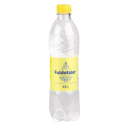 Stalo vanduo FULDATALER, silpnai gazuotas, citrinų skonio, 0,5 l PET D