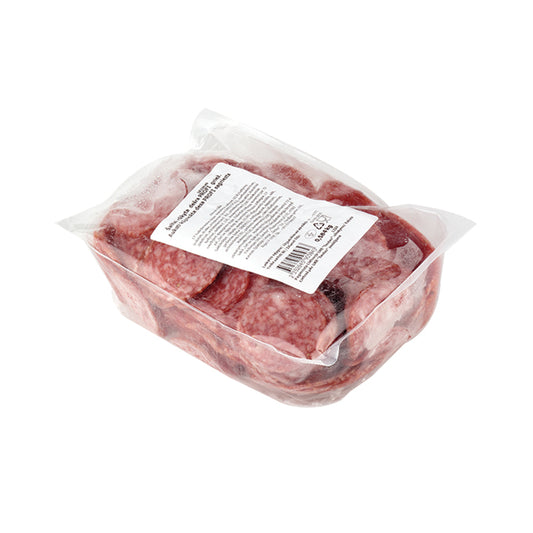 Šaltai rūkyta dešra PROFI, griežinėliai,  I r., ~ 500 g