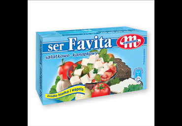 Salotų ir sumuštinių sūris FAVITA 45% SM, 270g