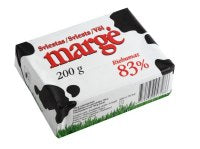 Butter MARGĖ, 83%, 200 g