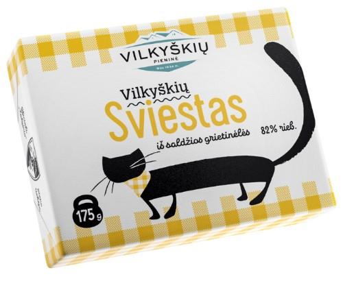Sviestas VILKYŠKIŲ, 82%, 175 g