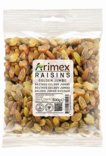 Raisins ARIMEX, Jumbo Golden, 500 g