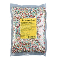 Ivairiaspalviai torto papuošimai,400 g