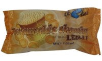 Karamelės skonio ledai LE2KAS, vafliniame puodelyje, 5%,120 ml/65 g