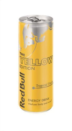 Energinis gėrimas RED BULL Yellow Edition 0,25l. (D)