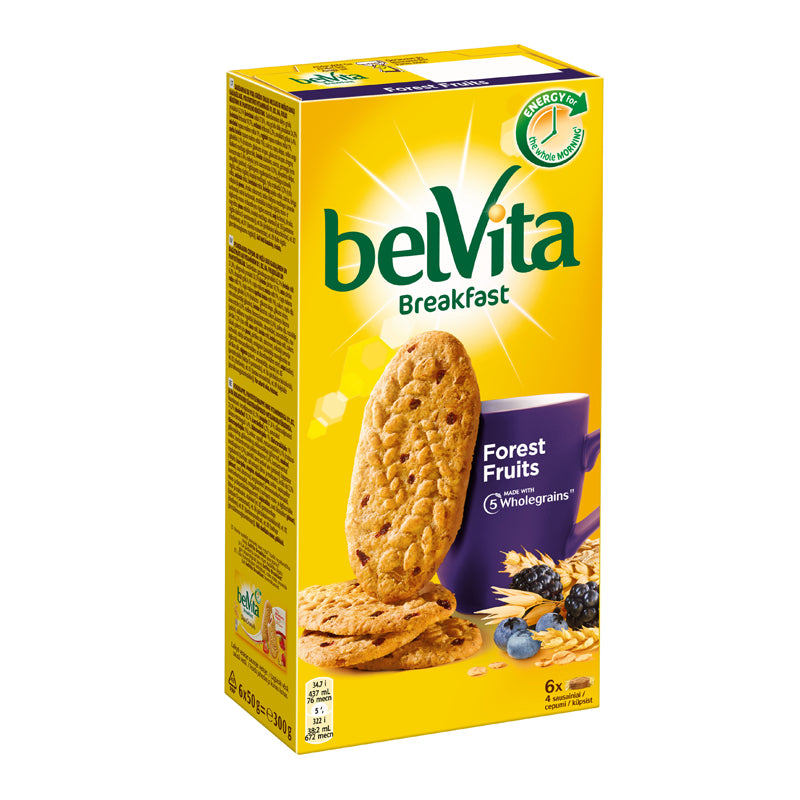 BELVITA biscuits, forest berry, 300 g
