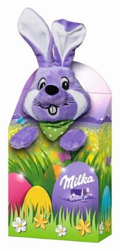 Šokaladinių saldainių rinkinys MILKA su žaisliuku, 96 g