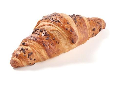 Šaldytas prancūziškas sviestinis kruasanas, su šokoladu ir riešutais, 90 g x 12 vnt, S7145