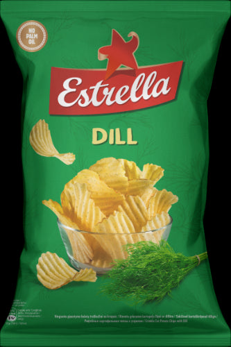 Traškučiai ESTRELLA, su krapais, 130 g