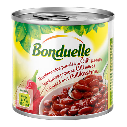 Red beans in chili sauce BONDUELLE, 430 g