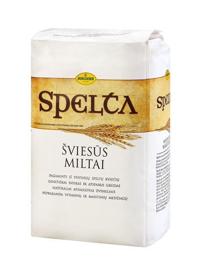Kvietiniai miltai SPELTA, šviesūs, 1 kg