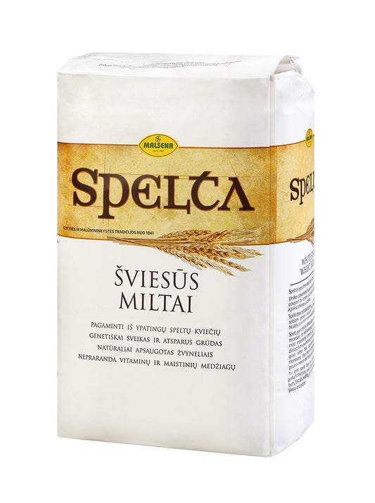 Kvietiniai miltai SPELTA, šviesūs, 1 kg