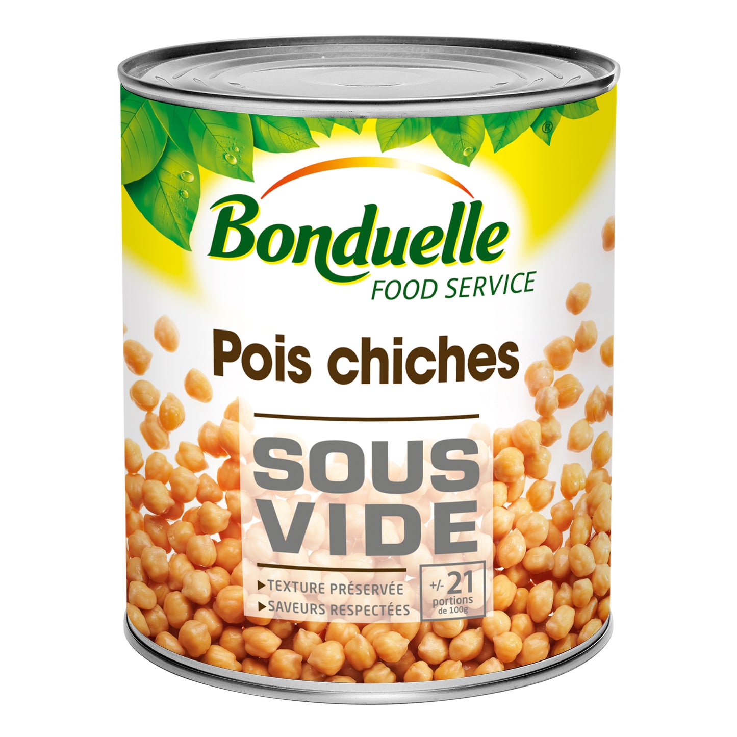 Avinžirniai BONDUELLE, vakuume, 2,55/2,1 kg