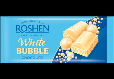 Baltasis šokoladas ROSHEN, korėtas, 80 g