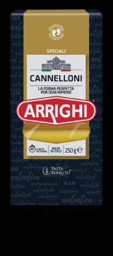 Makaronai  ARRIGHI Cannelloni, dideli vamzdeliai, 250 g