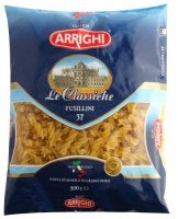 Makaronai  ARRIGHI, sraigteliai, Nr. 37, 500 g
