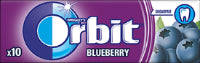 Kramtomoji guma ORBIT Blueberry, 14 g