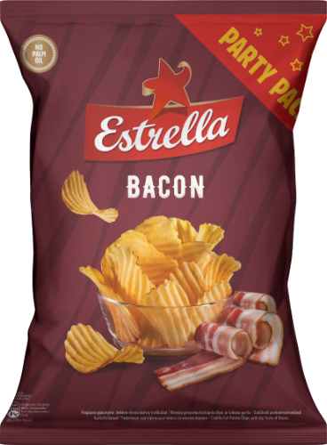 Traškučiai ESTRELLA, šoninės skonio, 180 g