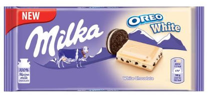 Chocolate MILKA Oreo White, 100g