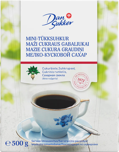 Small sugar cubes DANSUKKER, 500 g