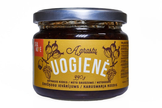 Uogienė agrastų SKANOVĖ, 330 g