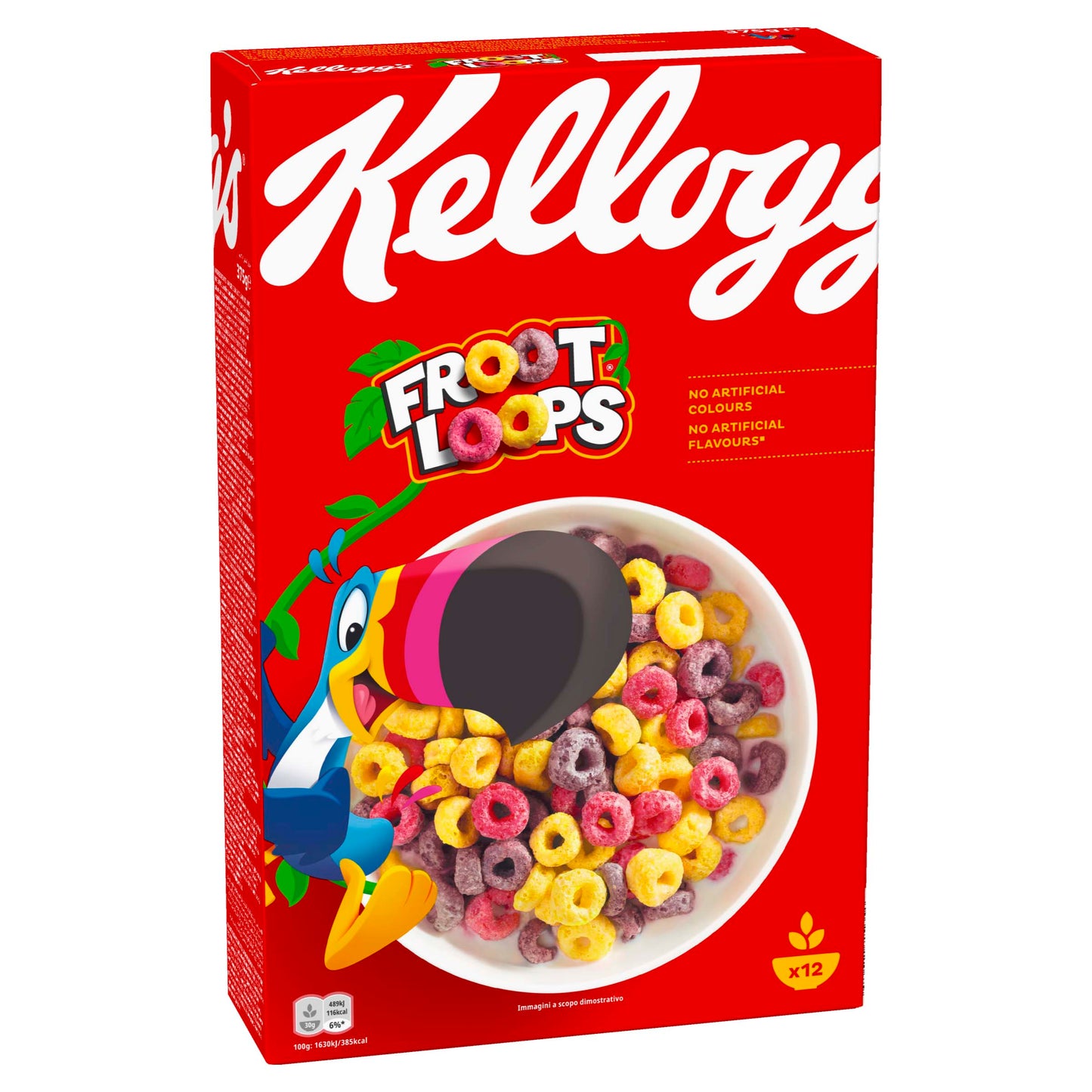 Dribsniai KELLOGG'S Froot Loops 375g