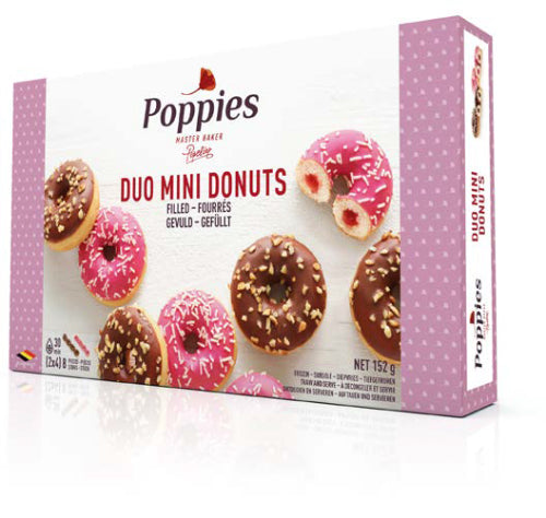 Mini donuts DUO, 8 pcs., 152 g