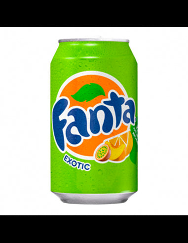 Gaivusis gėrimas FANTA Exotic, gazuotas, 0,33 l, skardinė, D