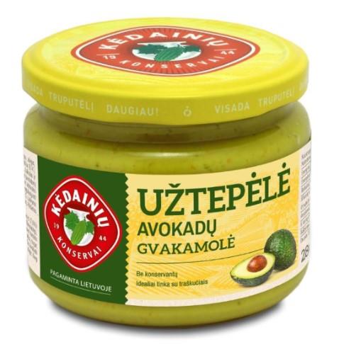 Spread KĖDAINIŲ avocado guacamole, 0.28/280g