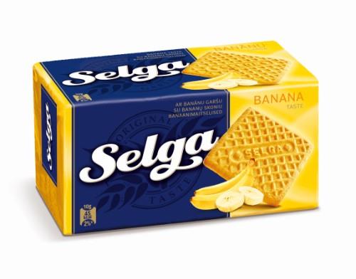 Biscuits SELGA banana flavor, 180g